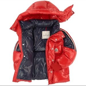 Authentic Moncler Kids Size 6 Winter Coat